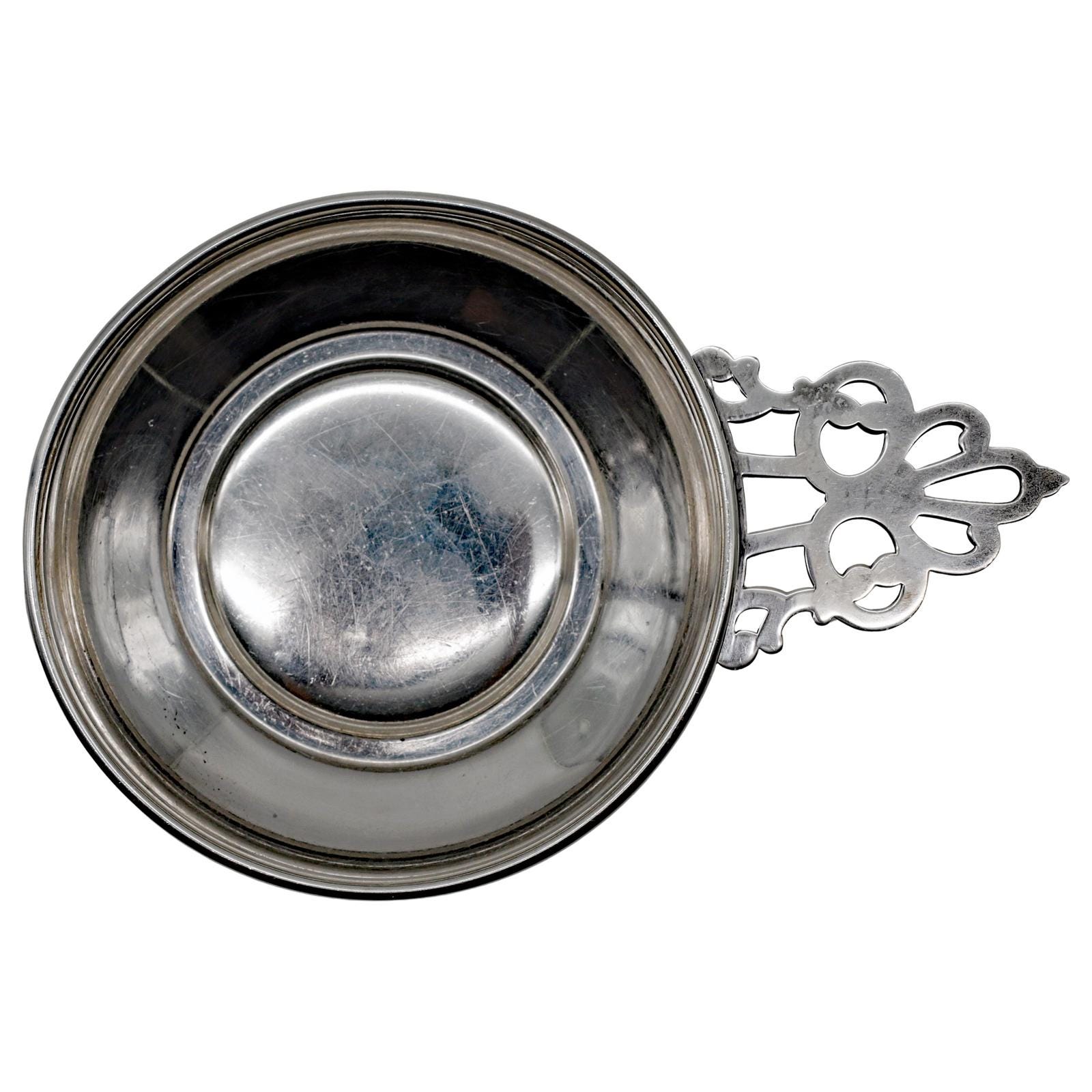 Vintage Gorham Sterling Porringer 700 With Pierced Handle