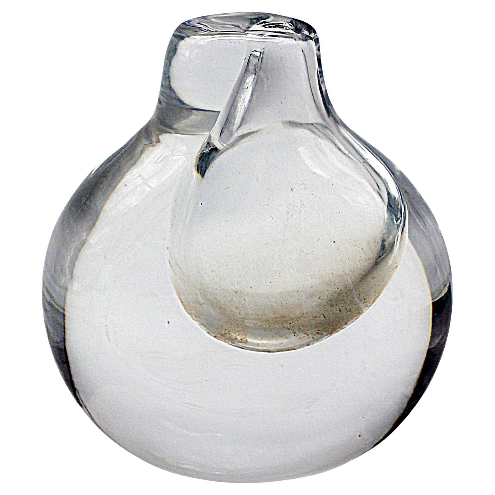 Vintage Kosta Crystal Bud Vase by Goran Warff