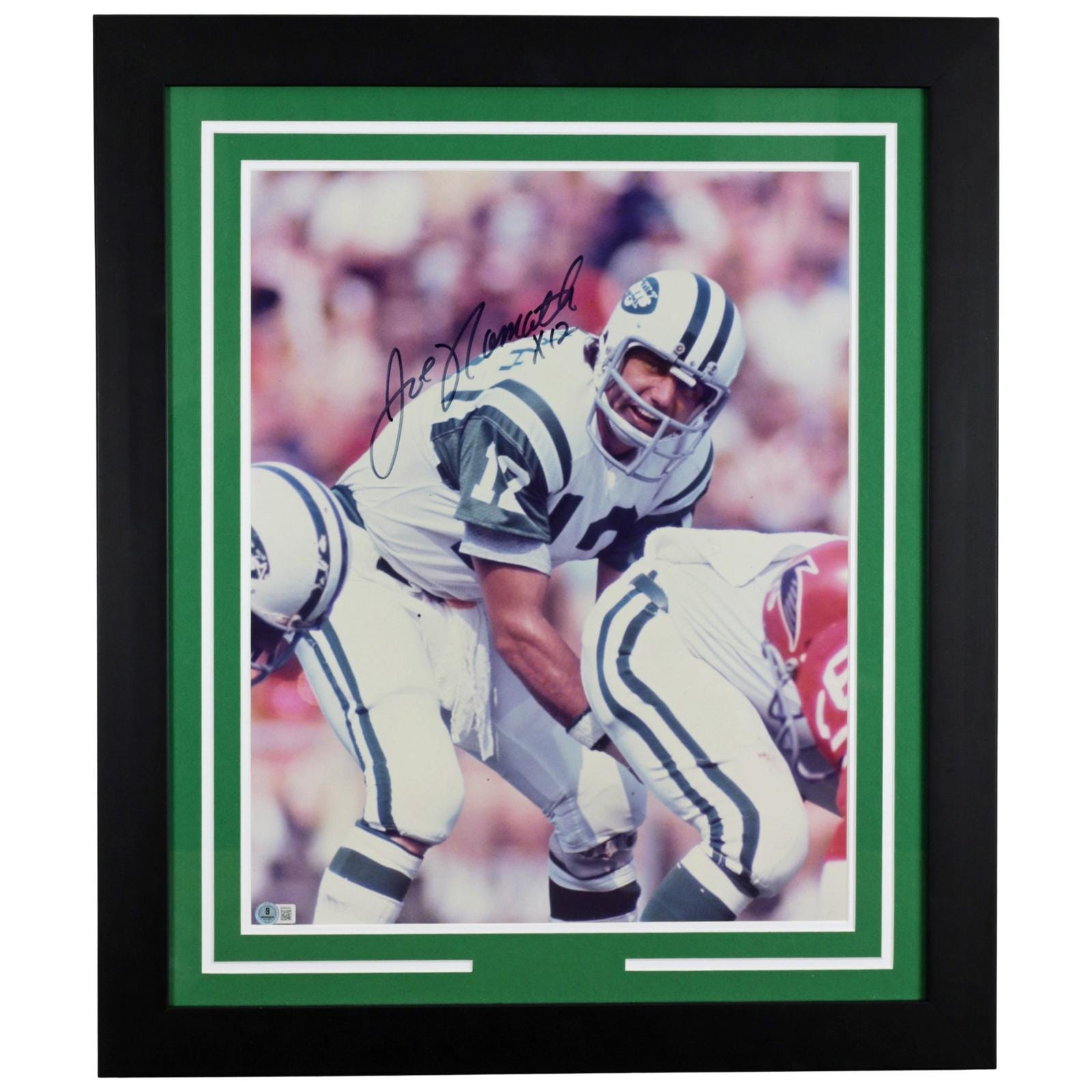 Vintage Joe Namath Autographed Photograph